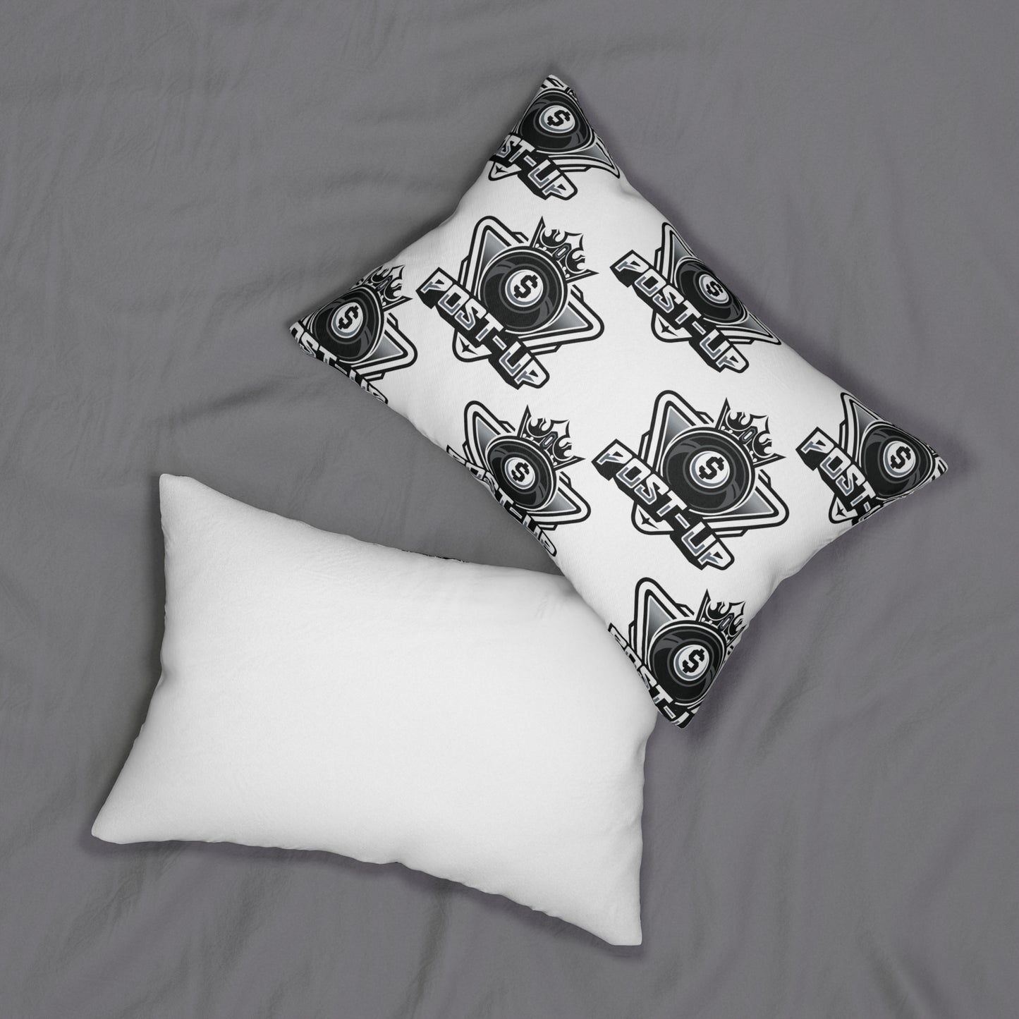 Logo Wrap Lumbar Pillow